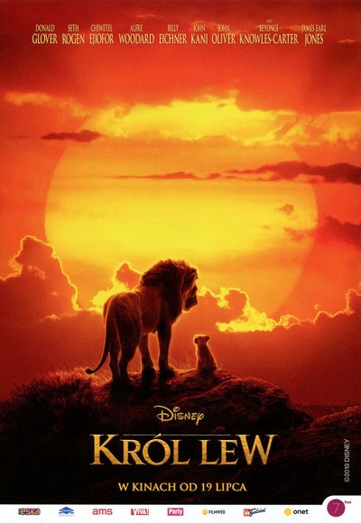 plakat filmu Król Lew 2019